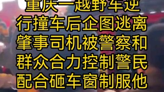 حوالي الساعة العاشرة مساءً في 12 فبراير، حاول سائق سيارة دفع رباعي في تشونغتشينغ الهروب بعد أن اصطدم