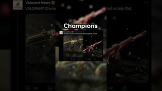 Champions 2023 Skin Bundle is Coming To VALORANT!