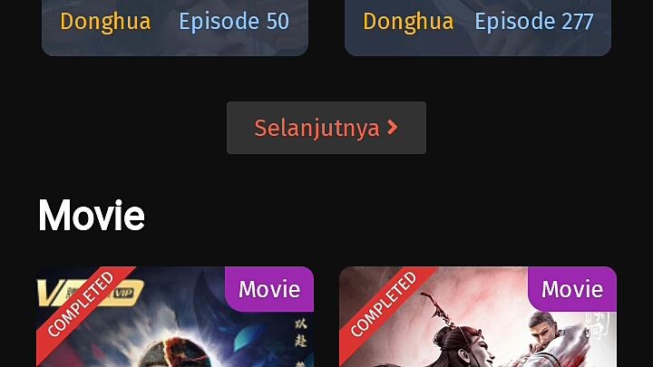 begitu banyak anime donghua