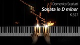 Scarlatti - Sonata in D minor, K.517 on a virtual harpsichord (A=415 tuning)
