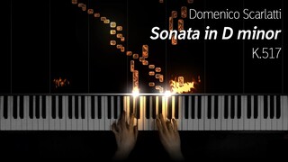Scarlatti - Sonata in D minor, K.517 on a virtual harpsichord (A=415 tuning)