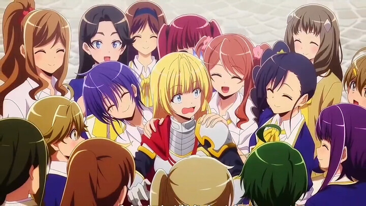 There is a beautiful girl under the armor
