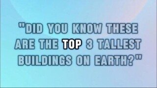 Think you know the tallest buildings in the world? 🏙️