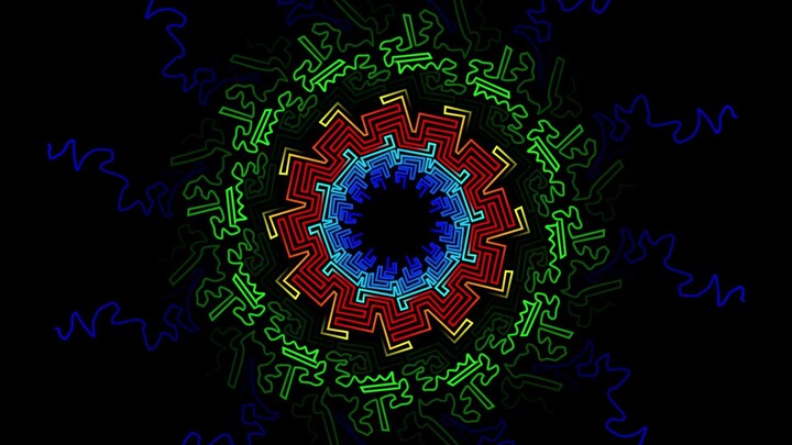 TAS Visuals - Psychedelic Mandalas