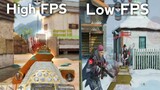 Low FPS vs High FPS players in codm | Why a good device and ping is so important