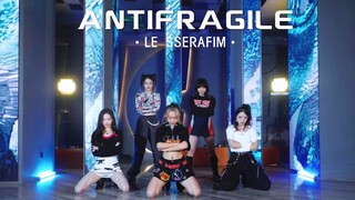 【4k】“偷”LE SSERAFIM的衣服翻跳ANTIFRAGILE是什么体验！