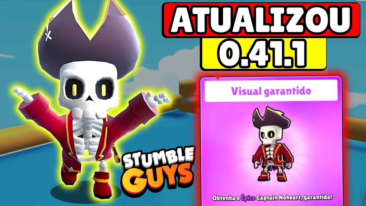 ✓ [DATA] NOVA ATUALIZAÇÃO DO STUMBLE GUYS 0.41 - NOVA SKIN DE