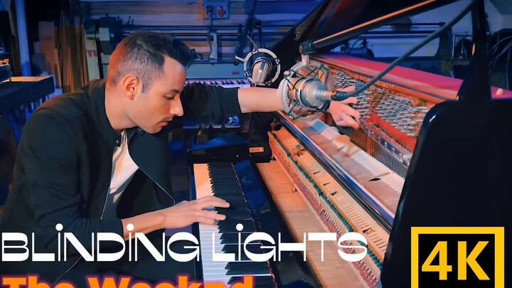 【4K】Blinding Lights - The Weeknd x Peter Bence (Piano Cover)