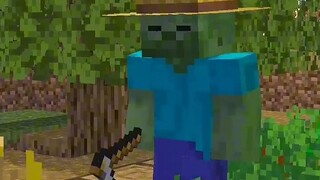 Zombie Girl Christmas Of Alex Sister - minecraft animation