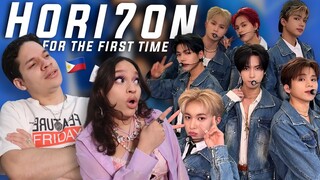 Waleska & Efra react to FILIPINO KPOP Group HORI7ON for the first time