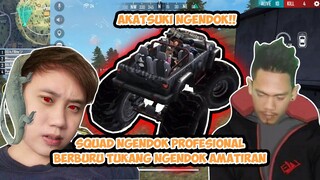 SQUAD NGENDOK PROFESIONAL BERBURU KANG NGENDOK AMATIR | FREE FIRE INDONESIA