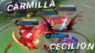 How Strong is Cecilion and Carmilla? | Mobile Legends