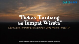 Bekas Tambang jadi Desa Wisata Kreatif Terong