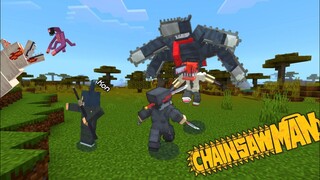 New Chainsaw Man Addon/Mod For Minecraft PE!! | (1.19.70)