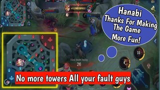 HANABI THANKS FOR MAKING THE GAME FOR CHALLENGING | Hard Mode Granger Gameplay - MLBB