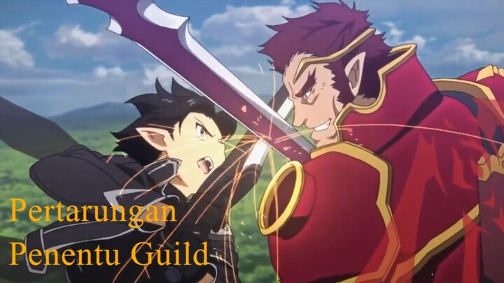 Anime Game - Pertarungan Kirito VS Salamander [Epic Best Moment] Sword Art Online - Alfheim Online