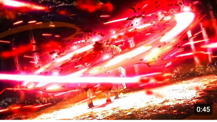 Who will win? Tanjiro vs Rui . full fight.