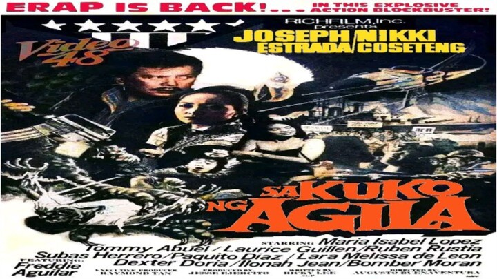 JOSEPH ESTRADA & NIKKI COSETENG | SA KUKO NG AGILA (1989) FULL MOVIE