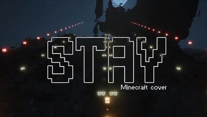 [Music]Playing <Stay> in Minecraft