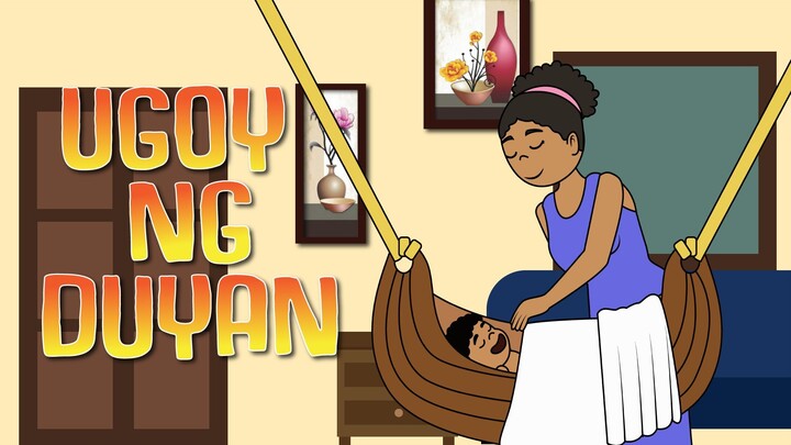 UGOY NG DUYAN WITH LYRICS | Animated Filipino Nursery Rhyme | Muni Muni TV PH