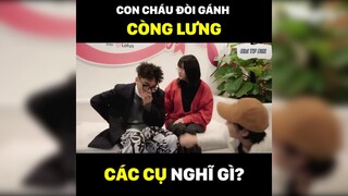 Các cụ gánh còng cả lưng luôn