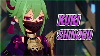 Kuki Shinobu Review & Gameplay | Genshin Impact Indonesia