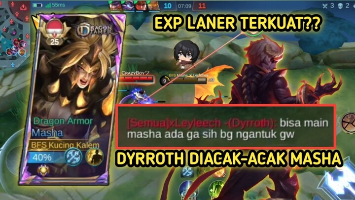 MASHA VS DYRROTH SIAPA YANG LEBIH KUAT? AWAL DI BANTAI" LATE KITA KASIH PAHAM !!!