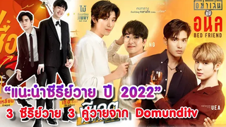 แนะนำซีรีย์วาย ปี 2022 กับ 3 ซีรีย์วาย กับหนุ่มวายน่ารักจากช่อง Domunditv