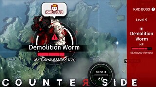 Raid Boss CO-OP Level 9 12Mil DMG | Counter:Side