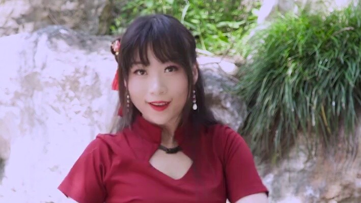 【Lingfeng】Màn hình dọc hạt trong tai丨Sườn xám gợi cảm♥Gần gũi hơn với bạn