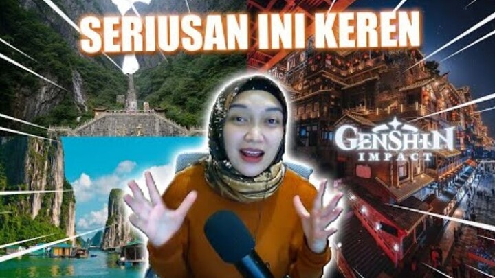 11 Lokasi di Genshin Impact ini Ternyata ada di Dunia Nyata - Yang mana favorit kamu ?