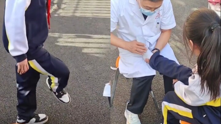 Mahasiswa terkilir pergelangan kaki di kampus, dokter menyelamatkan nyawa
