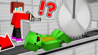 Can Bad JJ cut Mikey - Maizen Parody Video in Minecraft -  @maizenofficial