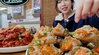 18pcs Crab Mukhbang 🥰