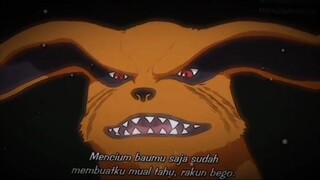 shukaku di ledek kurama kena mental