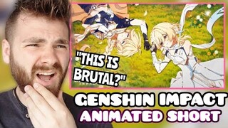SO HEART-BREAKING?!! | Genshin Impact "The Road Not Taken" Full Animated Short | TRAILER REACTION!
