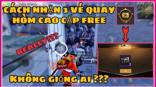 CÁCH NHẬN 3 HÒM ĐỒ CAO CẤP FREE SIÊU NHANH TỪ NHIỆM VỤ CỦA NHÀ PHÁT HÀNH 0.14.0 || PUBG MOBILE