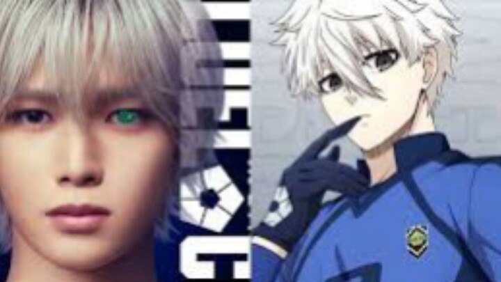 Cakepp nyaa Nagi versi live action😍 (blue lock) | Nagi Seishiro draw part2