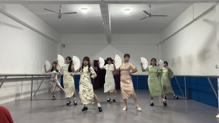 【咏春｜七朵组合】震惊！某高中女教师竟然挑战七朵组合咏春
