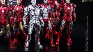 [การประเมิน Xuanzhi] HotToys HT Alloy Die-cast ไอรอนแมน MK2 2.0 Alloy 2 Tony Stark Soldier Mecha Fig