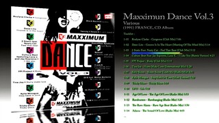 Maxximun Dance Vol.3 (1991) Various [CD Album]
