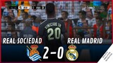 REAL SOCIEDAD vs. REAL MADRID [2-0] • MATCH HIGHLIGHTS | VideoGame Simulation & Recreation