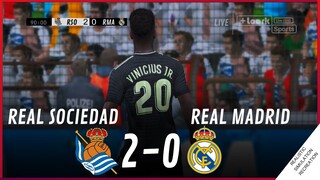 REAL SOCIEDAD vs. REAL MADRID [2-0] • MATCH HIGHLIGHTS | VideoGame Simulation & Recreation