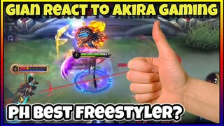 GIAN REACT TO AKIRA GAMING!