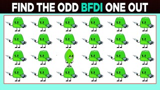 Battle For Dream Island Odd One Out Emoji Games No 03 | BFDI Odd One Out Puzzles