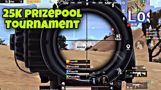 TOURNAMENT SEMI FINALS | 25K PRIZEPOOL CHICKEN DINNER FULL GAMEPLAY