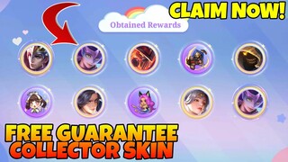 GET FREE COLLECTOR SKIN | MLBB X SANRIO | MLBB HELLO KITTY | FREE SKIN IN MOBILE LEGENDS