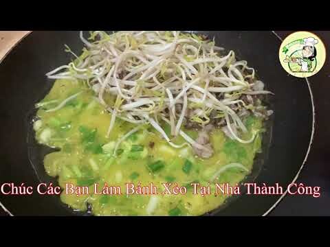 Hướng Dẫn Cách Làm Bánh Xèo Đơn Giản Dễ Làm Tại Nhà Cực Ngon