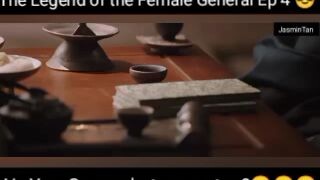 The Legend of the Female General Ep 4 😎 He Yan caught Xiao Jue bet on him too🤭☺️