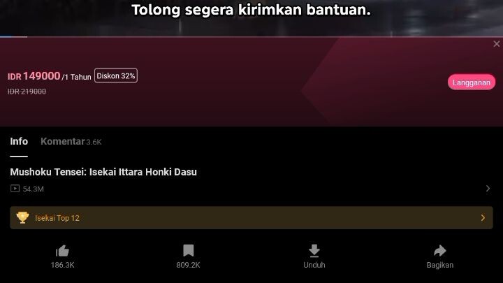 Mushoku tensei: Isekai ittara honki dasu